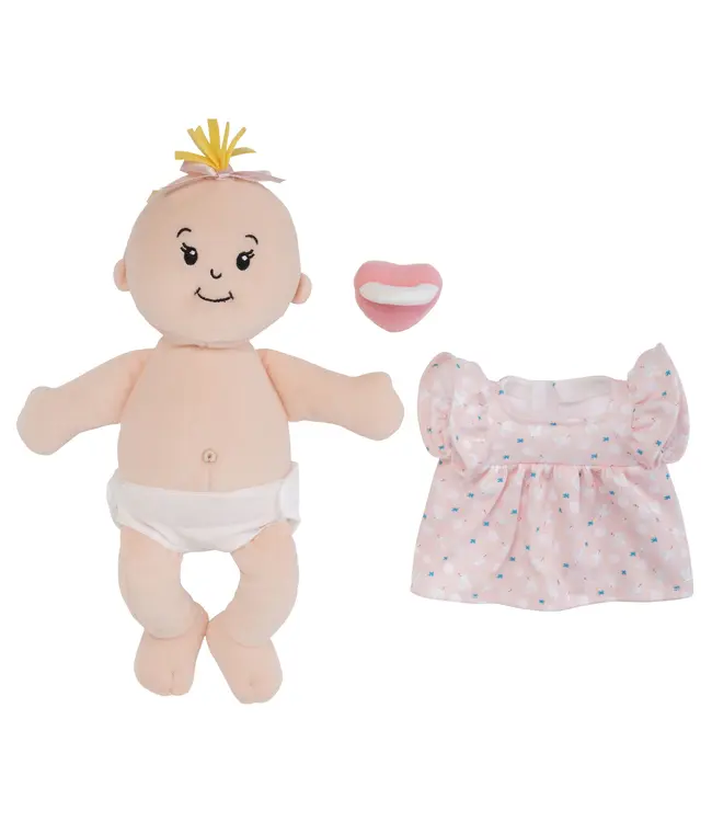 Manhattan Toy Co Love, Stella Doll Peach w/Blonde Tuft