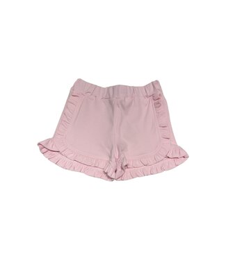 Luigi Lt. Bubblegum Pink Ruffle Trim Shorts