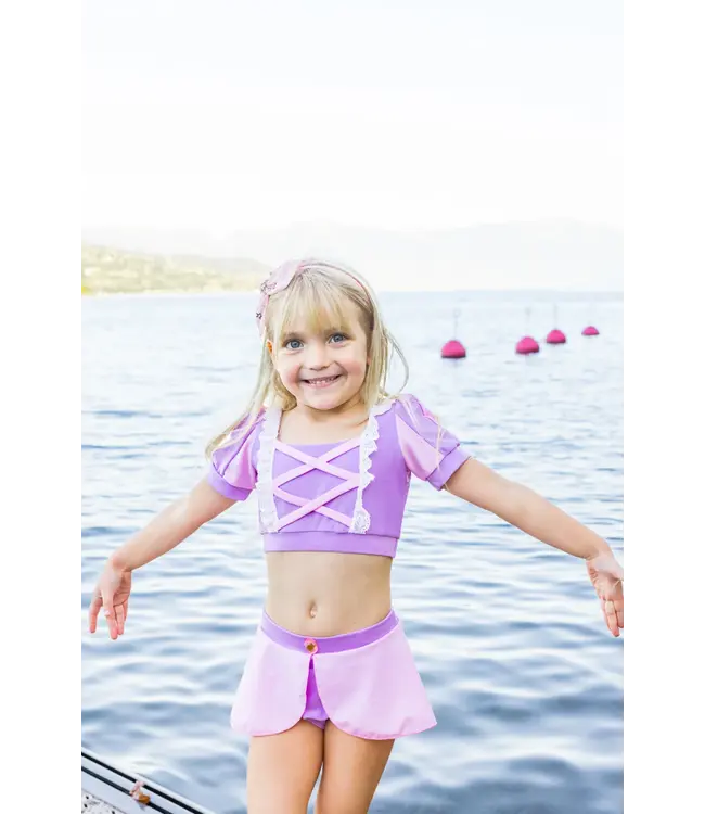 Great Pretenders Tower Princess 2 Pc. Swim Suit