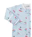 Kissy Kissy Beach Pup Footie w/Zip