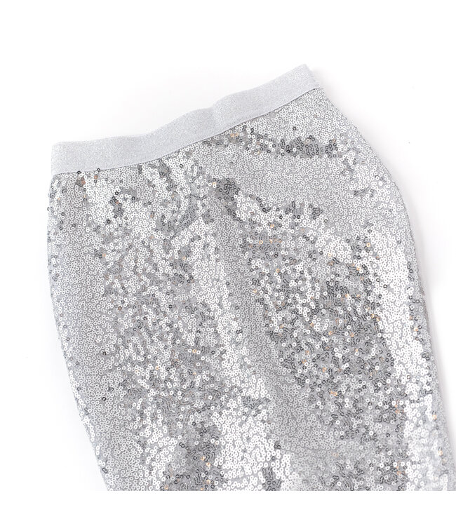 Silver Sequin Mermaid Tail