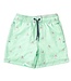 Shade Critters Mint Shark Embroidered Swim Trunks