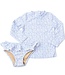 Shade Critters Blue Coastal Garden Rash Guard Set