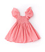 Shade Critters Coral Smocked Gauze Dress
