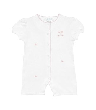 LydaBaby White Romantic Roses Romper