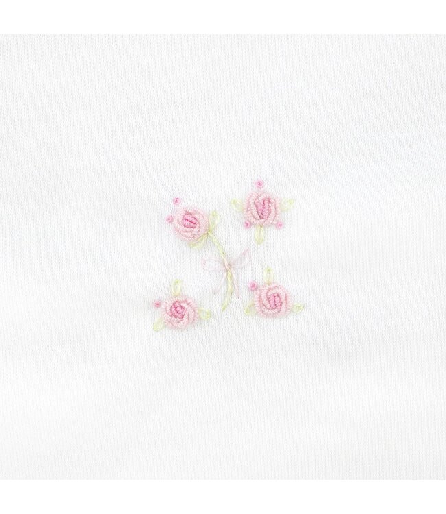 LydaBaby White Romantic Roses Romper