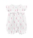 LydaBaby White Ballet Shoes Romper