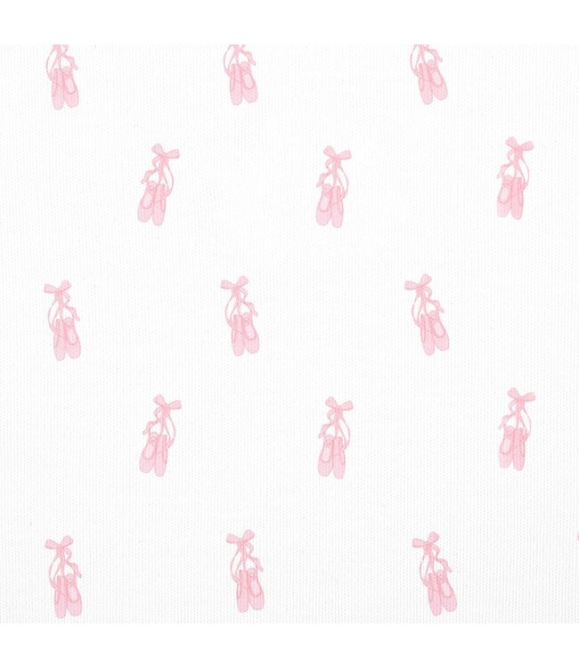 LydaBaby White Ballet Shoes Romper