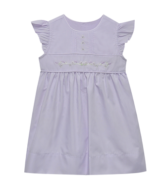 Baby Sen Purple Posy Lavender Remy Dress