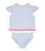 Cap Sleeve Rash Guard Tankini with Flower
