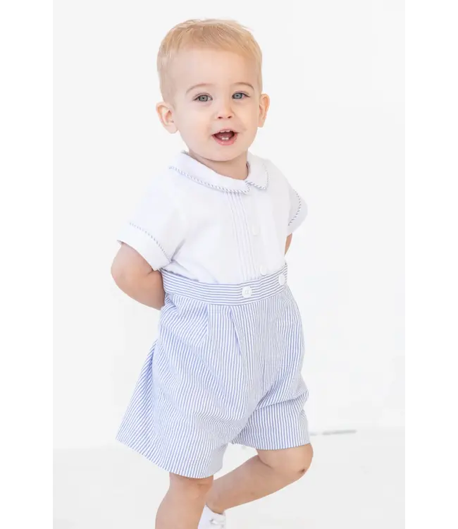 Seersucker One Pc. Shortall