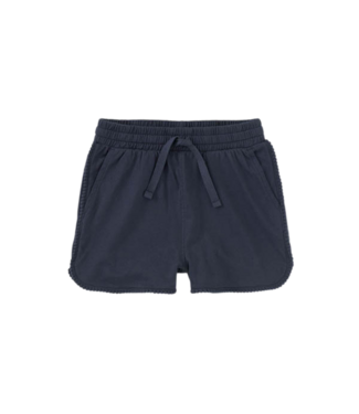 Tea Collection Indigo Pom-Pom Shorts