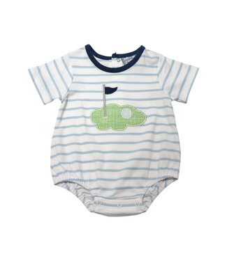 Three Sisters Golf Applique Boys Bubble