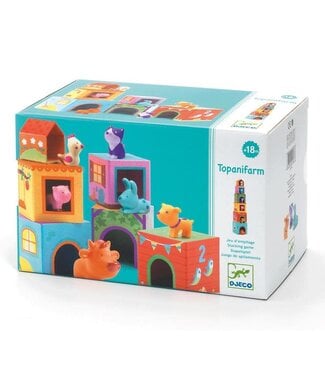 Djeco Blocks & Towers Topanifarm
