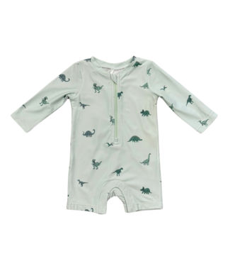 babysprouts Dinosaur One Pc. Rash Guard Swimsuit