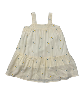 babysprouts Embroidery Floral Wide Strap Dress