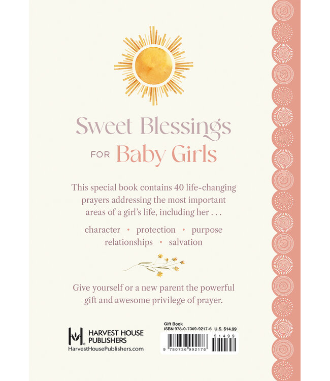 Harvest House Prayers for my Baby Girl