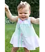 Seersucker Romper with Tulips