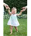 Seersucker Romper with Tulips