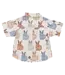 Pink Chicken Blue Vintage Bunnies Jack Shirt