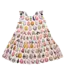 Pink Chicken Multi Eggs Eloise Ruffle Dress
