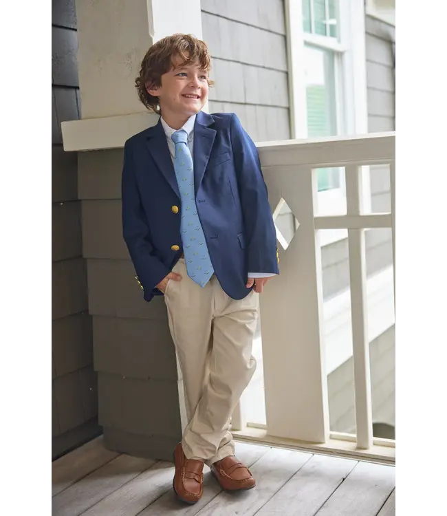 Little English Golf Cart Neck Tie