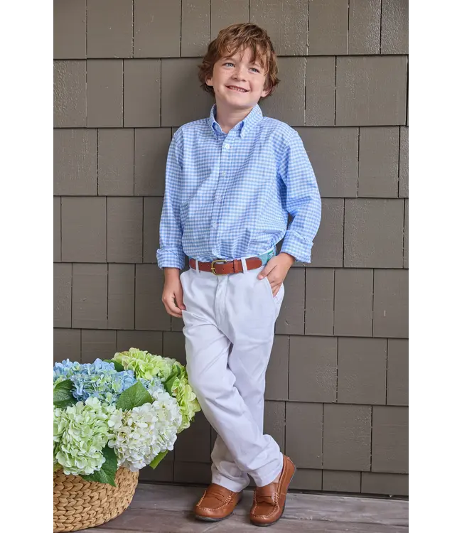 Little English Mayfair Gingham Button Down Shirt