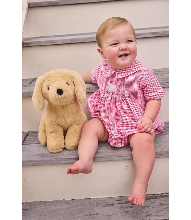 Little English Lab Smocked Bubble