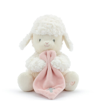 demdaco Pink Jesus Loves Me Mechanical Lamb