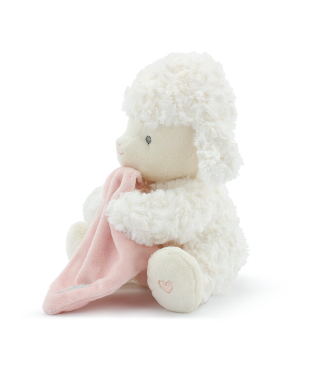 demdaco Pink Jesus Loves Me Mechanical Lamb