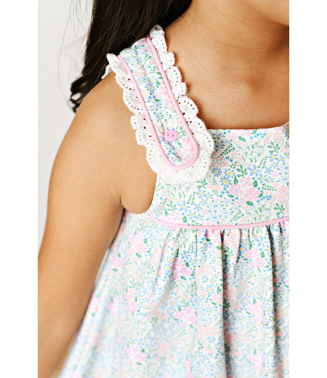 Swoon Baby Clothing Spring Ditsy Eyelet Dress