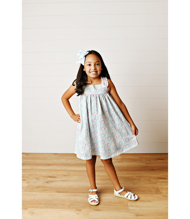 Swoon Baby Clothing Spring Ditsy Eyelet Dress