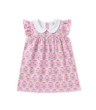 Swoon Baby Clothing Block Floral Proper Flutter Dress