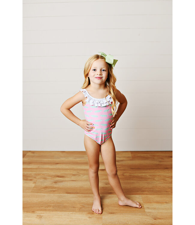 See Ya Later Alligator 1 Pc. Swimsuit