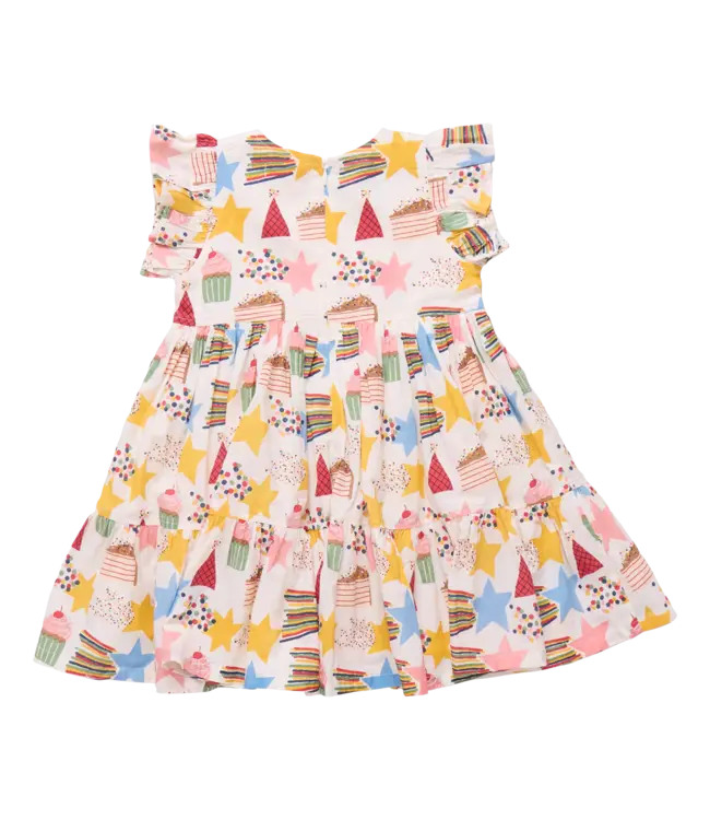 Pink Chicken Birthday Star Jennifer Dress