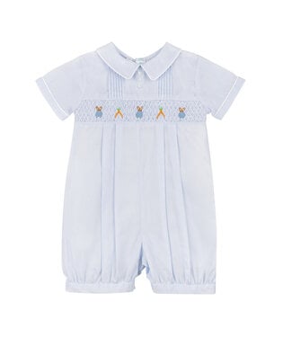 Feltman Brothers Boys Easter Bunny Smocked Shortall