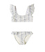 Rylee & Cru Natural Blue Floral Hanalei 2 Pc. Swim Suit