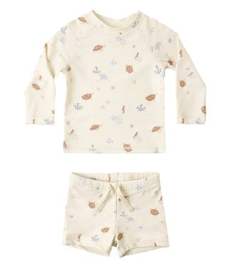 Rylee & Cru Aquatic Boys Rash Guard Set