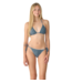 Marine Ditsy Triangle Bikini Set