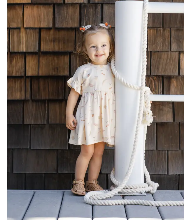 Rylee & Cru Shell Fruit Babydoll Dress