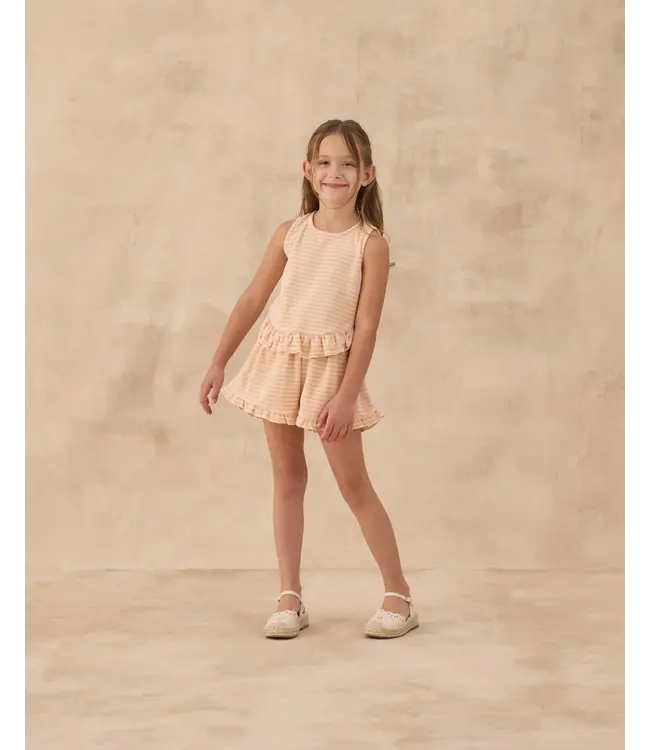 Rylee & Cru Pink Stripe Faye Set