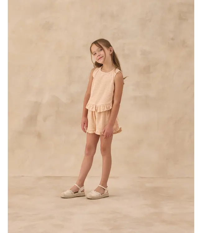 Rylee & Cru Pink Stripe Faye Set