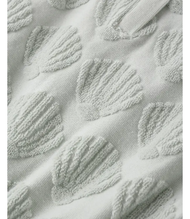 Rylee & Cru Seafoam Seashells Cinch Playsuit