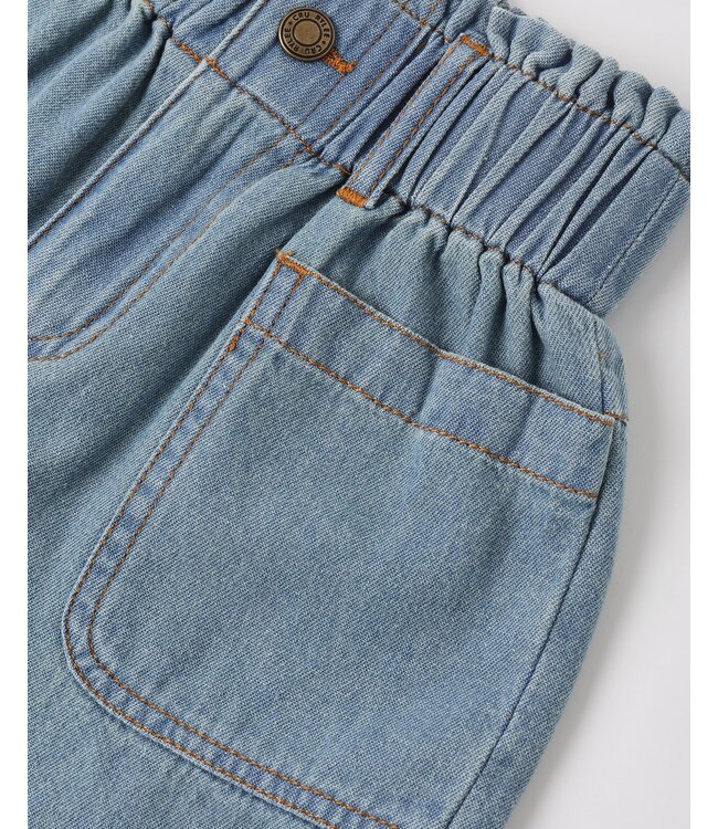 Rylee & Cru Washed Blue Alba Denim Short