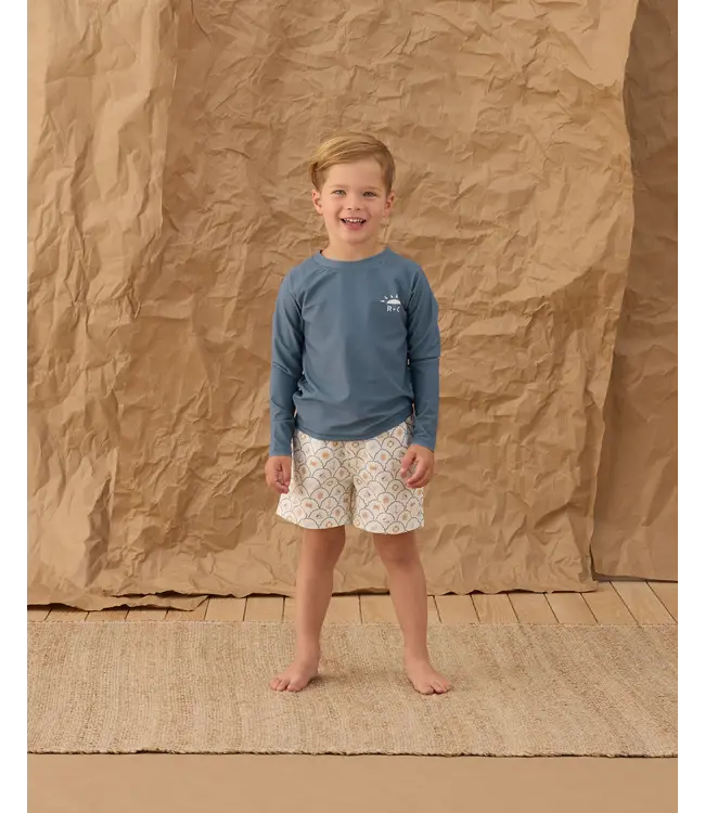 Rylee & Cru Ivory Nautical Boardshort