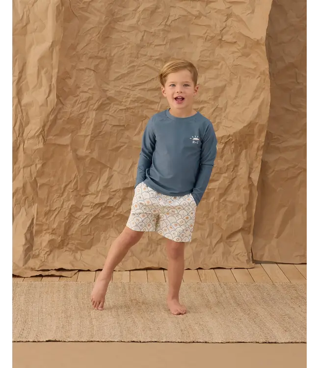 Rylee & Cru Ivory Nautical Boardshort