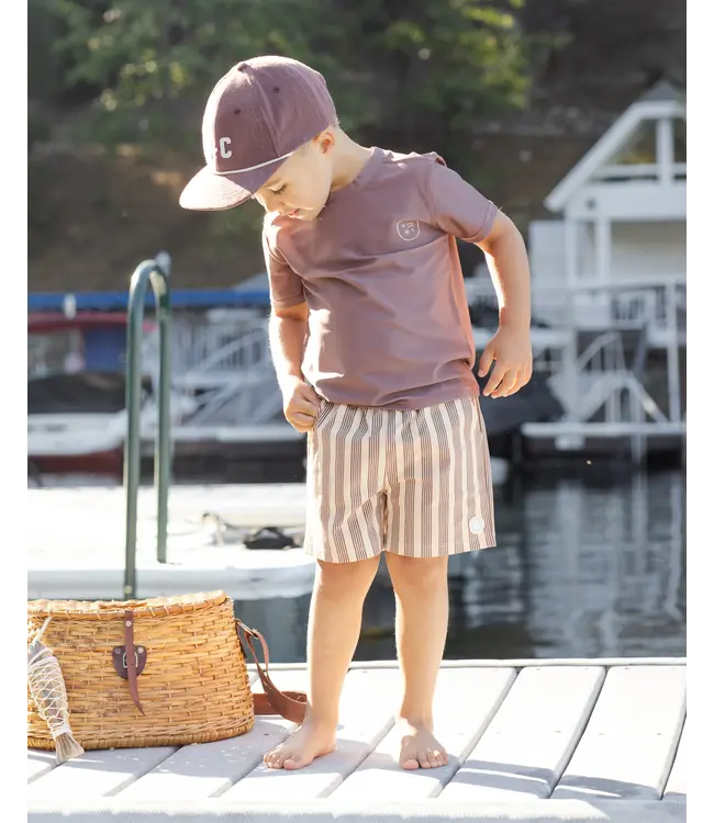 Rylee & Cru Brown Butterscotch Boardshort