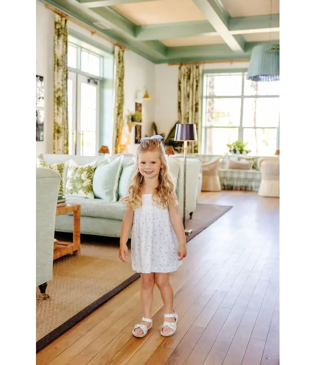 Dunwoody Daisy/White Babs Dress