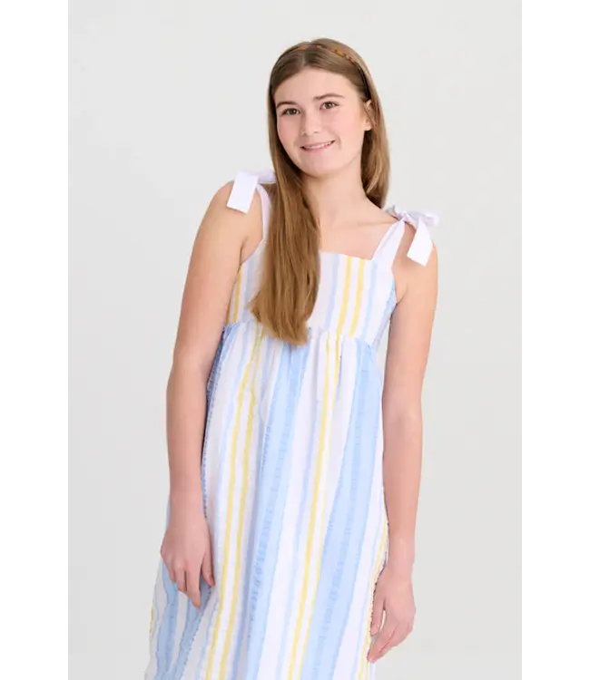 Beaufort Bonnet Samford Stripe Macie Midi Seersucker Dress