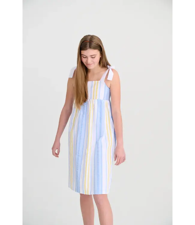 Beaufort Bonnet Samford Stripe Macie Midi Seersucker Dress